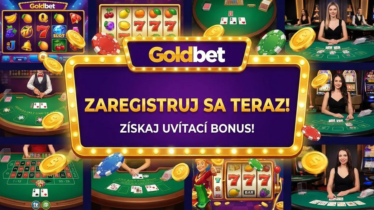 Registrácia s bonusom v Goldbet